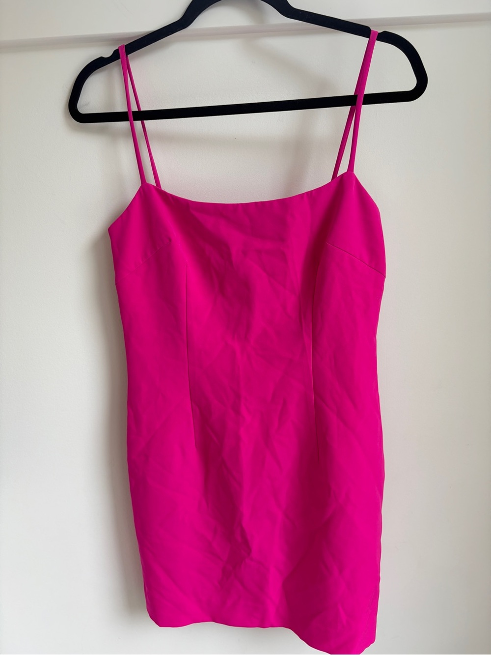 Milly Hot Pink Spaghetti Strap Mini Dress - 2 - Picture 1 of 3